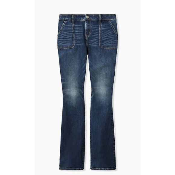 Torrid jeans Relaxed Boot Cut stretchy